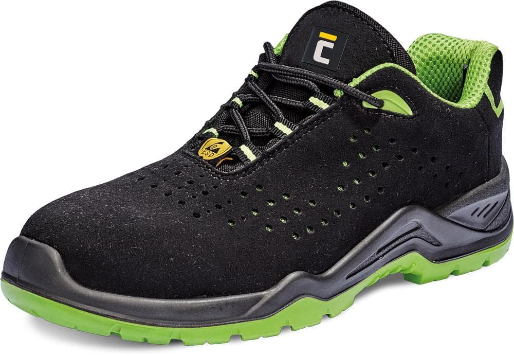 HALWILL MF ESD S1P SRC poltopánok. 38 čierna 1
