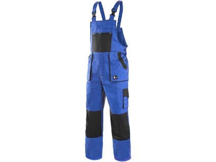 Záhradníky CXS LUXY ROBIN, predĺžené, pánske, modro-čierne, vel. 58 1