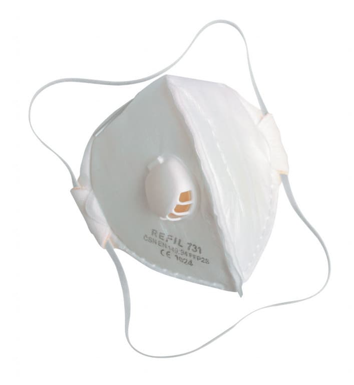 REFIL 731 Respirátor P2 skladací s von 15ks 1