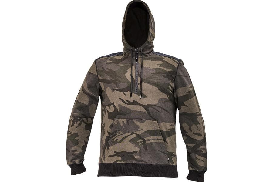 CRAMBE mikina s kapucňou camouflage XL 1