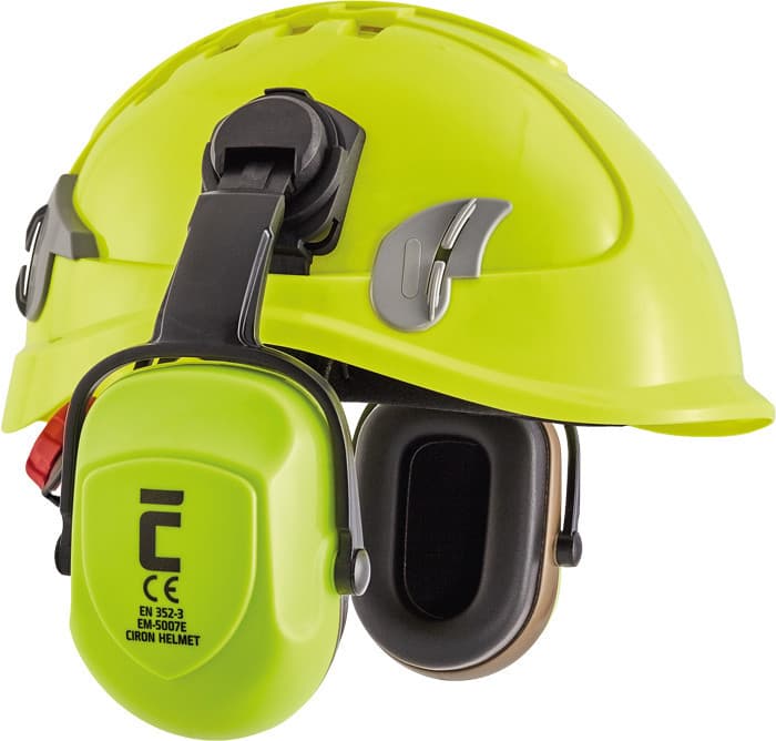 CIRON HELMET slúchadlá Hi-Viz HV žltá 1