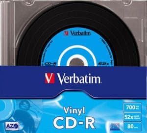 VERBATIM CD-R(10-Pack)Slim/Vinyl/DLP/52x/700MB 1