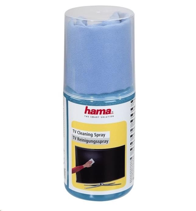 Hama čistiaci sprej na TV, 200 ml, vrátane utierky 1