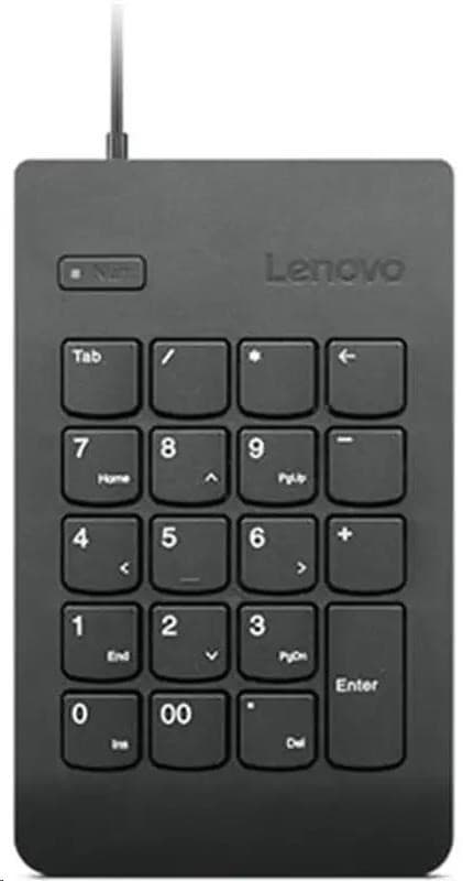 LENOVO klávesnica drôtová USB Numeric Keypad Gen II, čierna 1