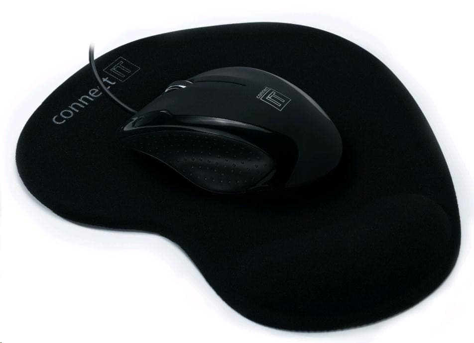 CONNECT IT Myš CI-77 (3023) USB optická + gélová podložka 1