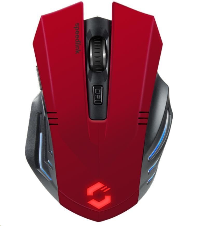 SPEED LINK myš FORTUS Gaming Mouse, bezdrôtová, čierna