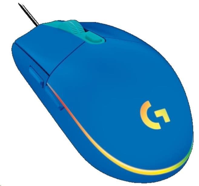 Logitech herná myš Gaming Mouse G203 LIGHTSYNC 2nd Gen, EMEA, USB, blue 1