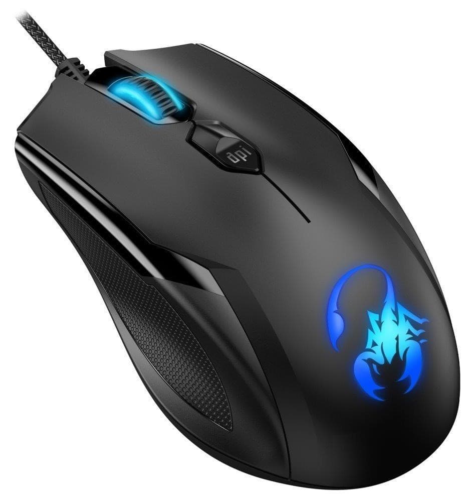 GENIUS myš GX GAMING AMMOX X1 600, drôtová, 3200 dpi, RGB podsvietenie, USB, čierna 1