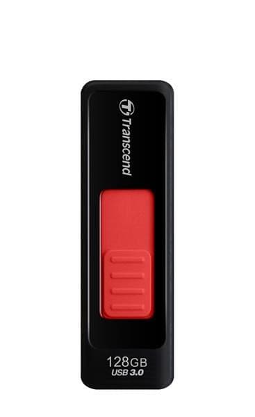 TRANSCEND Flash Disk 128GB JetFlash®760, USB 3.0 (R:85/W:34 MB/s) čierna/červená