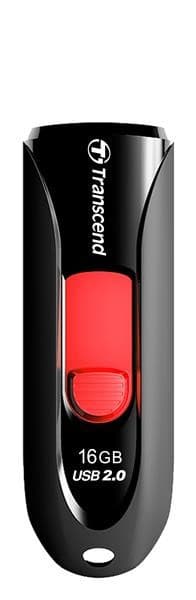 TRANSCEND Flash Disk 16GB JetFlash®590K, USB 2.0 (R:13/W:4 MB/s) čierna 1