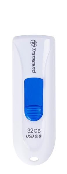 TRANSCEND Flash Disk 32GB JetFlash®790, USB 3.1 (R:90/W:25 MB/s) biela/modrá 1