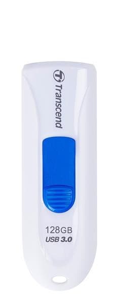 TRANSCEND Flash Disk 128GB JetFlash®790, USB 3.1 (R:90/W:40 MB/s) biela/modrá 1
