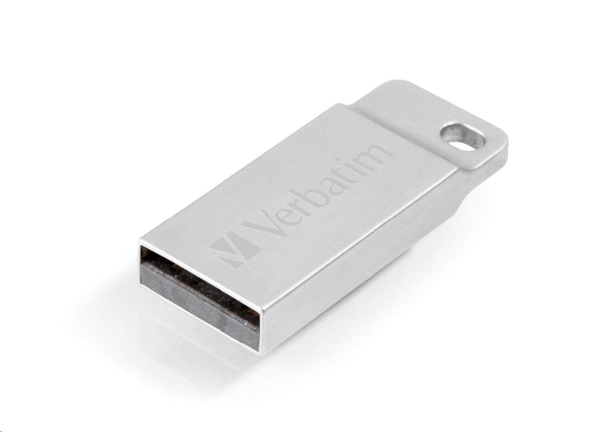 VERBATIM Flash Disk 16GB Metal Executive, USB 2.0, strieborná 1