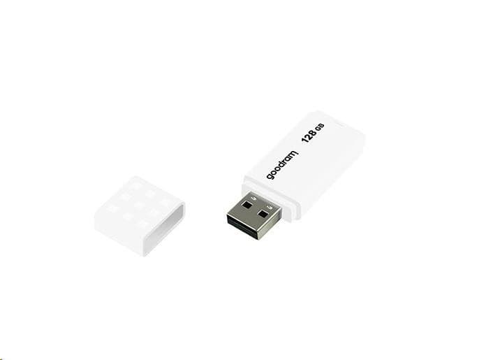 GOODRAM Flash Disk 128GB UME2, USB 2.0, biela 1