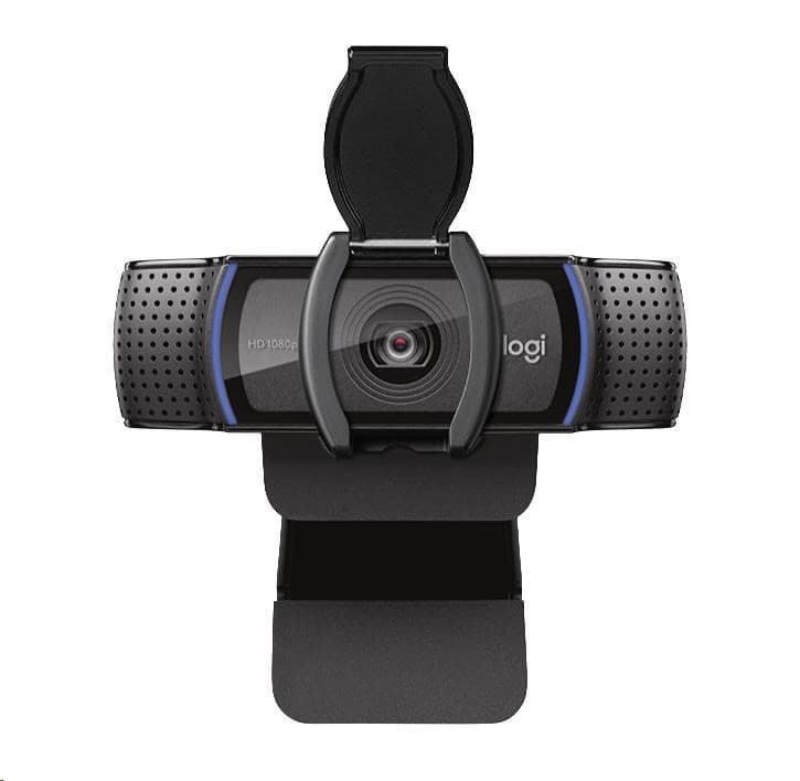 Logitech HD Webcam C920S, kamera vr. krytky 1