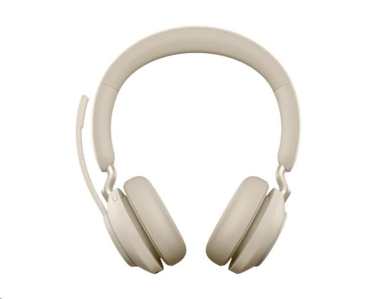 Jabra náhlavná súprava Evolve2 65, Link 380c MS, stereo, béžová