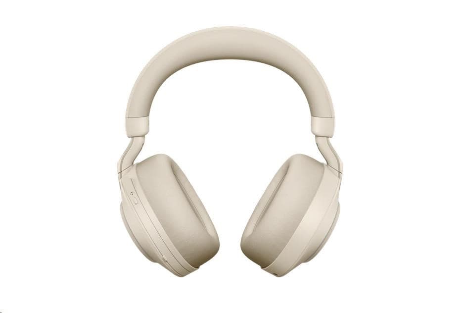 Jabra náhlavná súprava so stojanom Evolve2 85, Link 380c MS, stereo, béžová 1