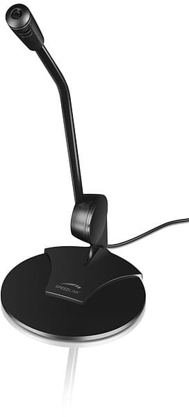 SPEED LINK mikrofón PURE Desktop Voice Microphone, black
