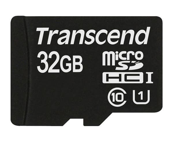 TRANSCEND MicroSDHC karta 32GB Premium, Class 10 UHS-I 300x, bez adaptéra 1