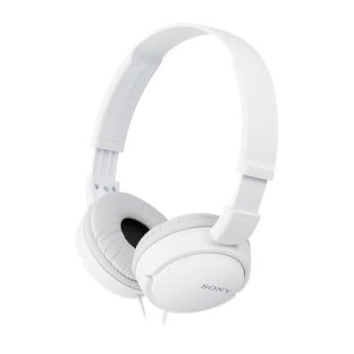 SONY stereo slúchadlá MDR-ZX110, biela 1
