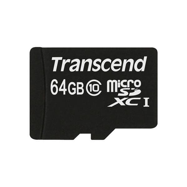 TRANSCEND MicroSDXC karta 64GB Class 10, UHS-I (45MB/s) 1