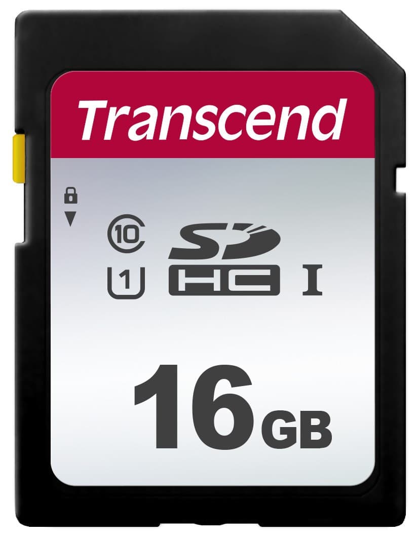 TRANSCEND SDHC karta 16GB 300S, UHS-I U1 (R:95/W:45 MB/s) 1