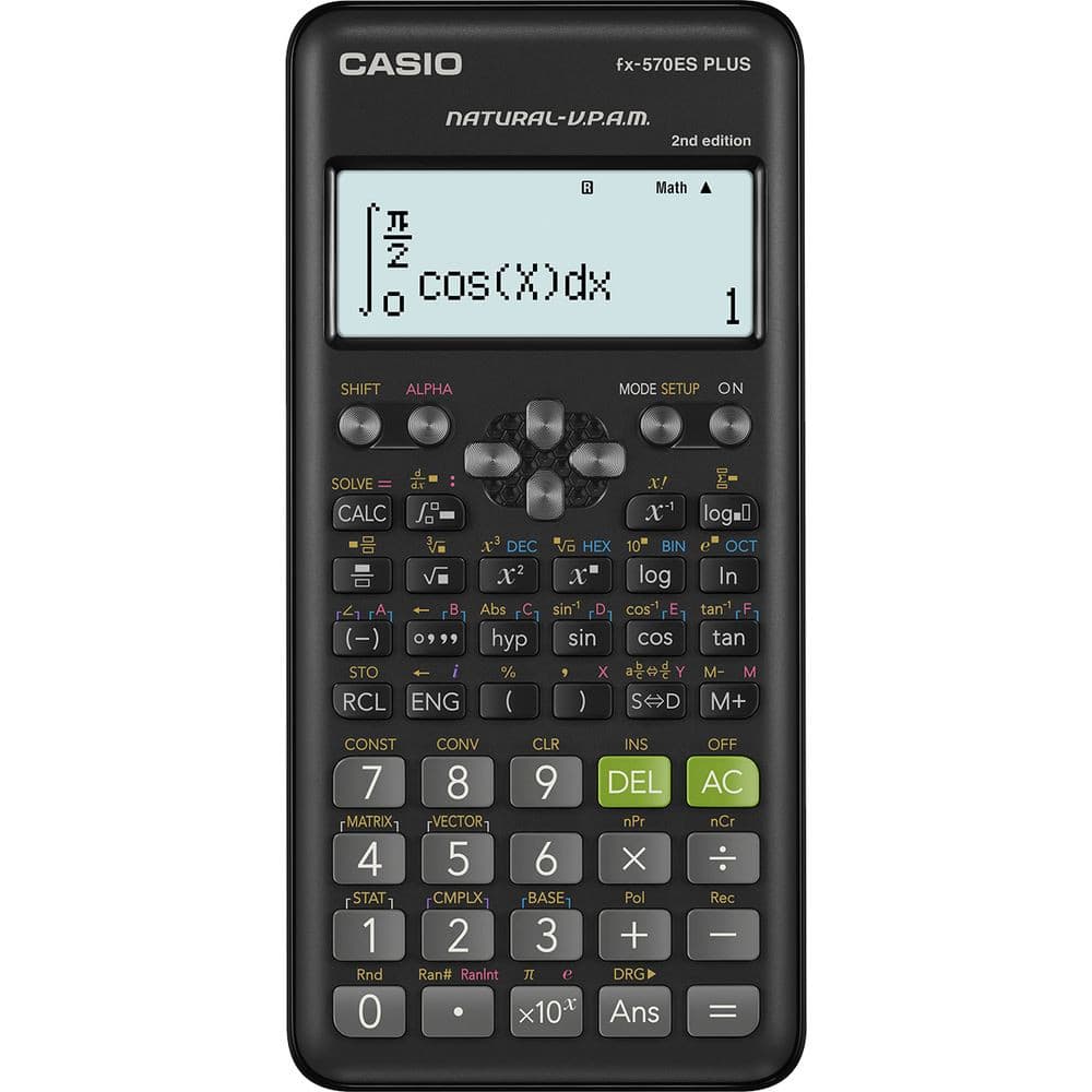 CASIO kalkulačka FX 570ES PLUS 2E, školská 1