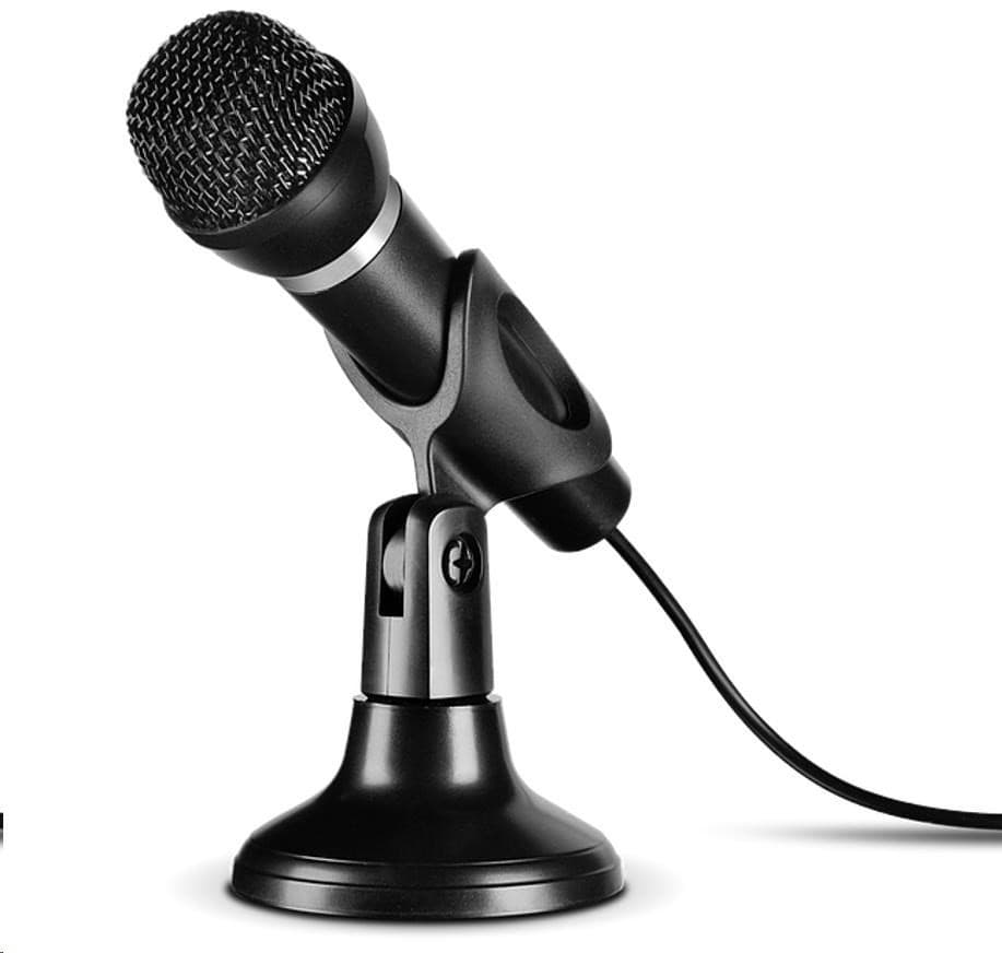 SPEED LINK mikrofón CAPO USB Desk & Hand Microphone, čierna 1