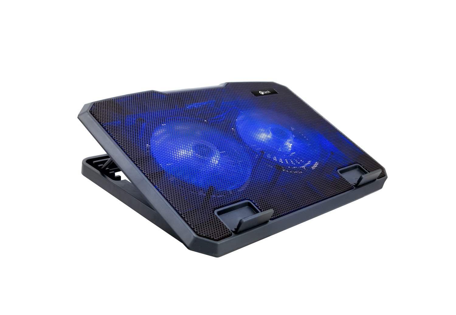 C-TECH chladiaca podložka pod NTB CLP-140, 15, 6", 2x 140mm, 2x USB, modré podsvietenie 1
