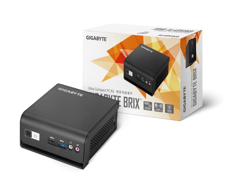 GIGABYTE BRIX GB-BMPD-6005, Intel Pentium Silver N6005, 1xSO-DIMM DDR4, WiFi 1