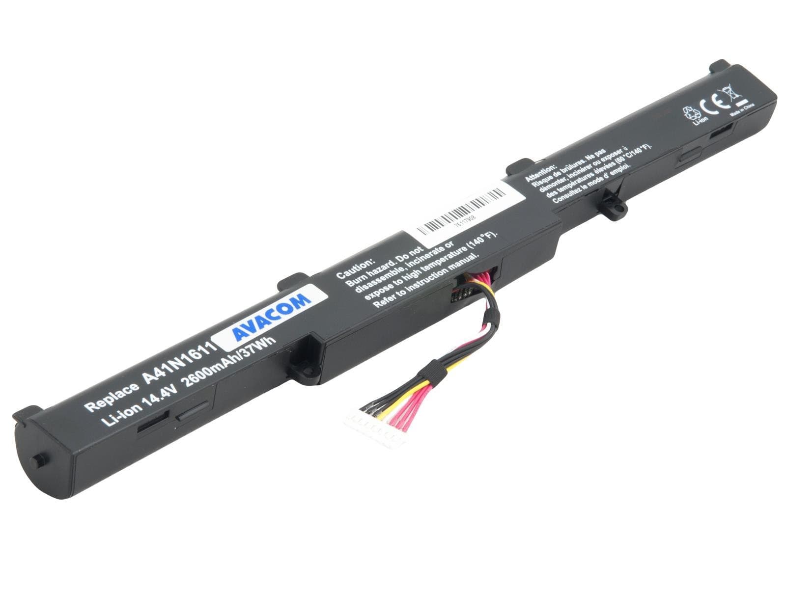 AVACOM batéria pre Asus G553, GL753, N552 Li-Ion 14, 4V 2600mAh 37Wh 1