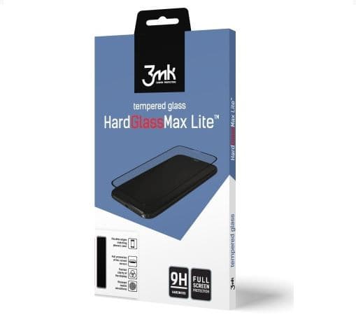 3mk tvrdené sklo HardGlass Max Lite Black pre Apple iPhone 11 Pre Max 1