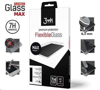 3mk hybridné sklo FlexibleGlass Max pre Samsung Galaxy A51, čierna