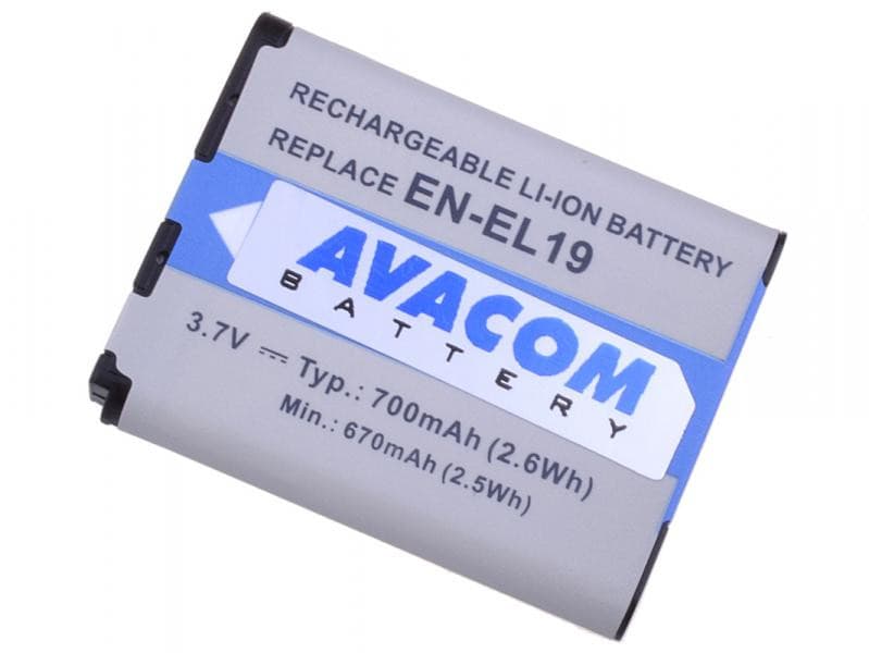AVACOM Nikon EN-EL19 Li-ion 3.7V 620mAh 2.3Wh 1