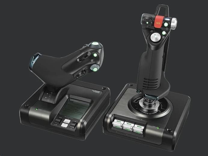 Logitech Letecká páka G Saitek X52 Pro, EMEA 1