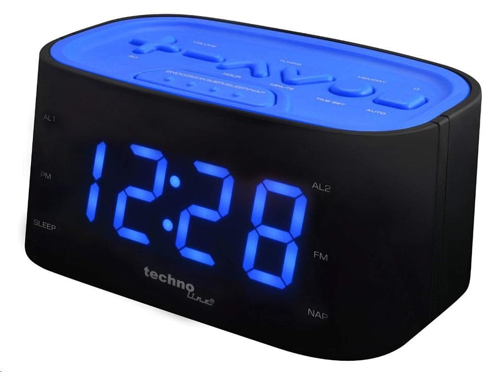 TechnoLine WT 465B - digitálny budík s rádioprijímačom
