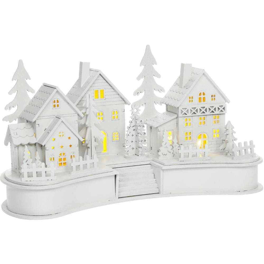 RXL 407 Dedinka biela drevo 6 LED RETLUX