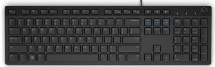 DELL Multimedia Keyboard-KB216 - Nemecko (QWERTZ) - Black