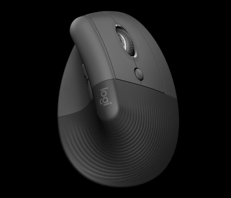 Logitech Wireless Mouse Lift for Business, graphite/black 1