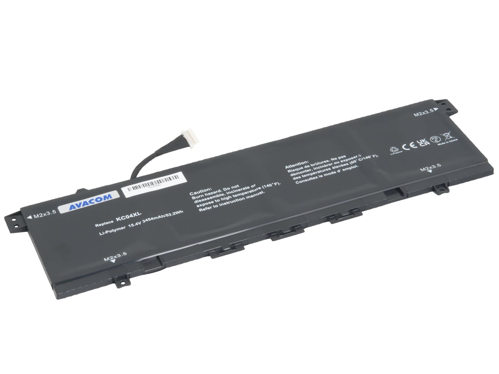 AVACOM batéria pre HP Envy 13-AG, AQ, AH Series KC04XL Li-Pol 15, 4V 3454mAh 53Wh