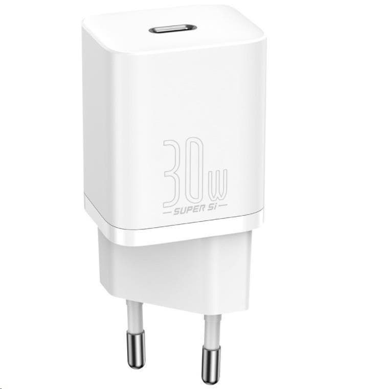 Baseus Super Si rýchlonabíjací adaptér IC 30W biela