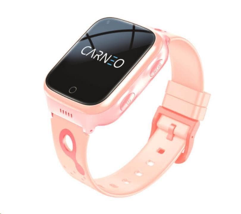 CARNEO detské GPS hodinky GuardKid+ 4G Platinum pink 1