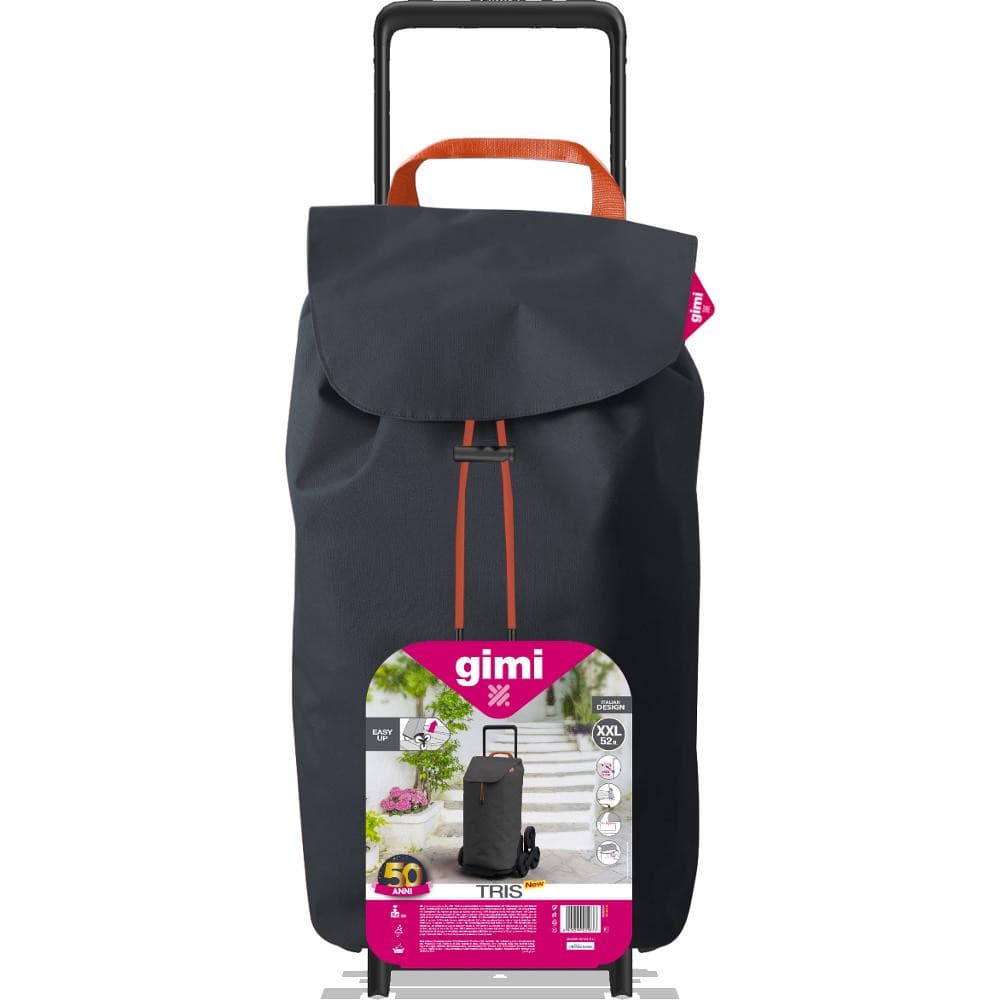 TRIS FLORAL NÁKUPNÝ VOZÍK ŠEDÝ GIMI 1