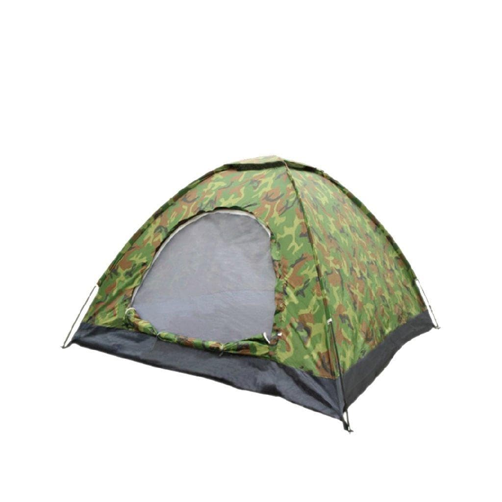 Turistický stan pre max 2 osoby, 2x1, 5m, maskáčový 1