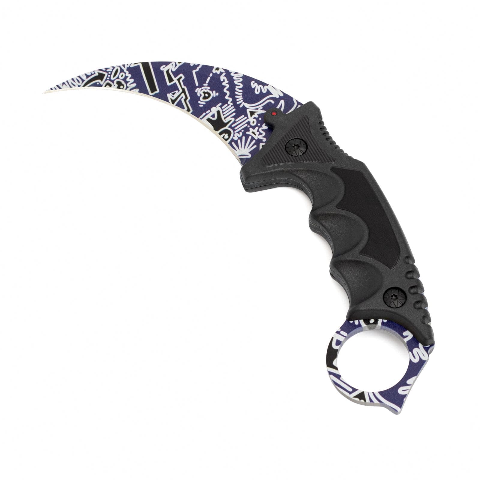 Skladací nôž KARAMBIT CS:GO 19,5 cm, Vzor:Žralok 1