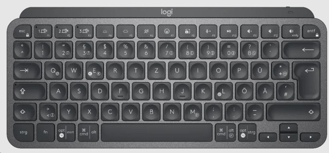 Logitech Wireless Keyboard MX KEYS MINI, DE, Graphite 1