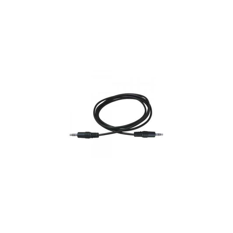 Audio kábel Jack (3.5mm) samec - Jack (3.5mm) samec, 2.5m, čierna, DOPRODEJ 2
