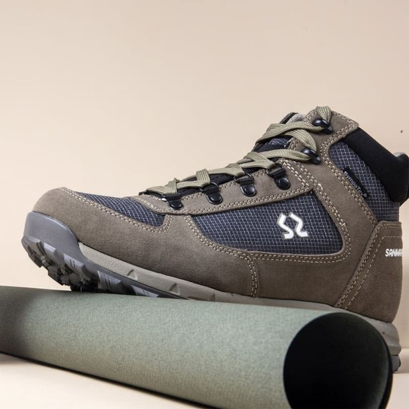 Pánska členková turistická obuv SAN MARCO Vintage Sympatex M salvia grey 6