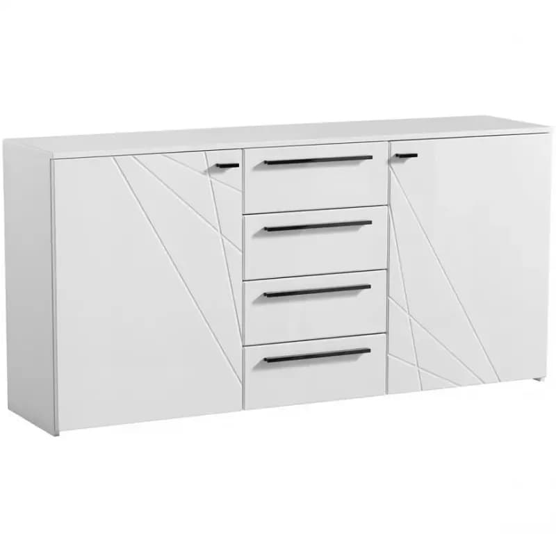 Komoda Ksanti 2d4s Biely/Biely Lesk 11008640