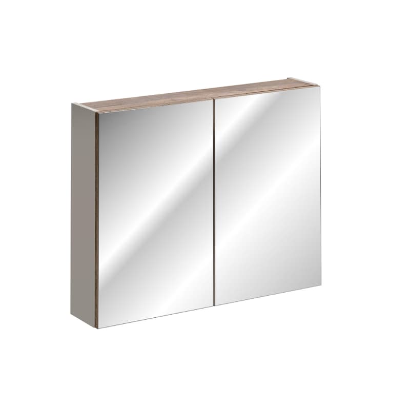 ArtCom Zrkadlová skrinka SANTA FE Taupe 84-80 | 80 cm